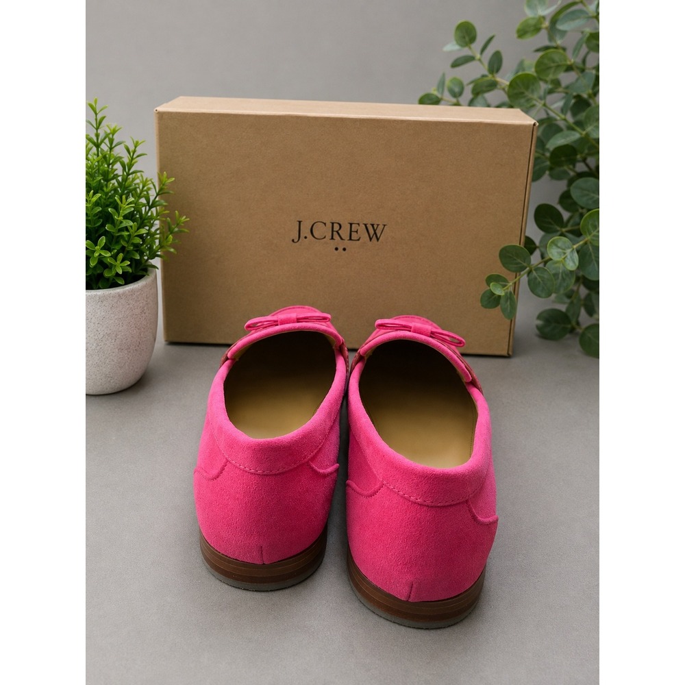 J. Crew Suede Bow Loafers 8 - Picture 3 of 8